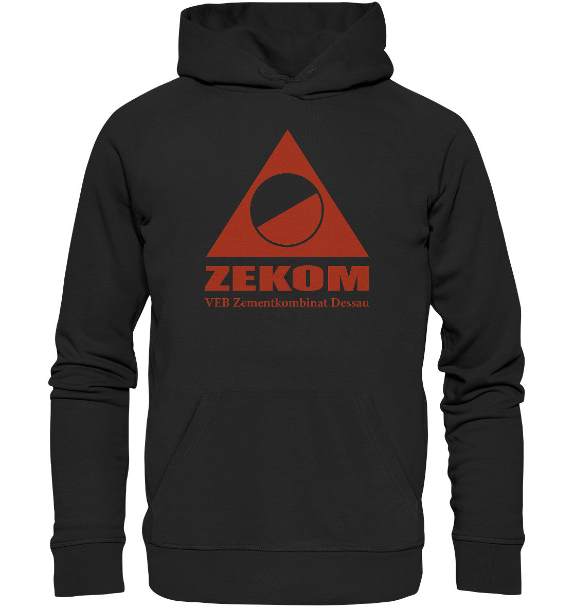 DDR Ostalgie Kapuze / Organic Hoodie Unisex • VEB ZEMENTKOMBINAT DESSAU