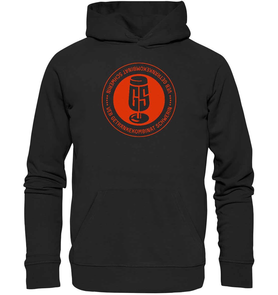 DDR Ostalgie Kapuze / Organic Hoodie Unisex • VEB GETRÄNKEKOMBINAT SCHWERIN