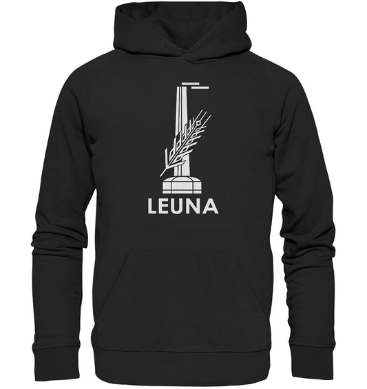 DDR Ostalgie Kapuze / Organic Hoodie Unisex • LEUNA WERKE HALLE