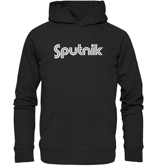 DDR Ostalgie Kapuze / Organic Hoodie Unisex • SPUTNIK MAGAZIN - monochrom