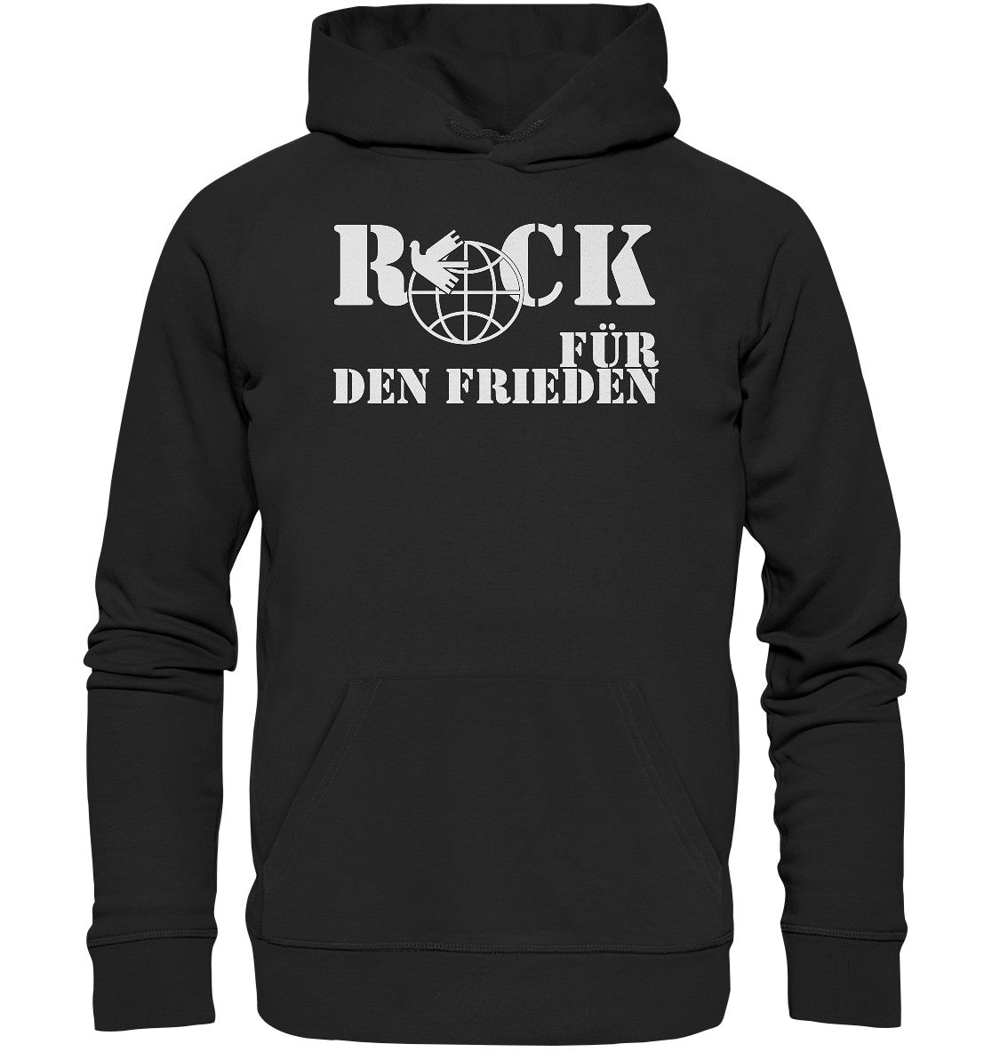 DDR Ostalgie Kapuze / Organic Hoodie Unisex • ROCK FÜR DEN FRIEDEN - MUSIKFESTIVAL