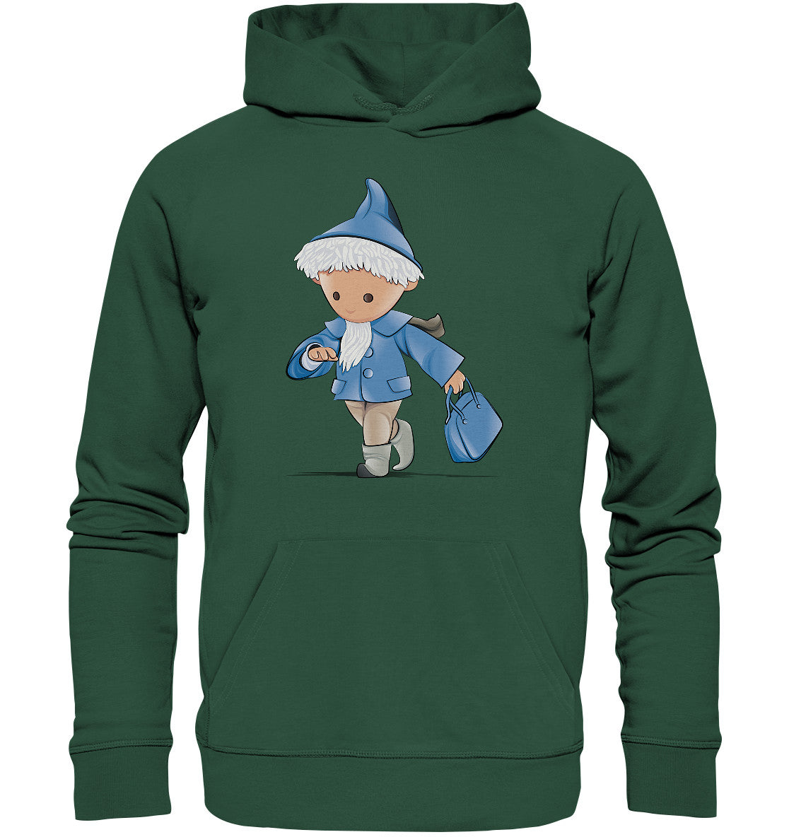 DDR Ostalgie Kapuze / Organic Hoodie Unisex • UNSER SANDMÄNNCHEN - TEMPO! TEMPO!