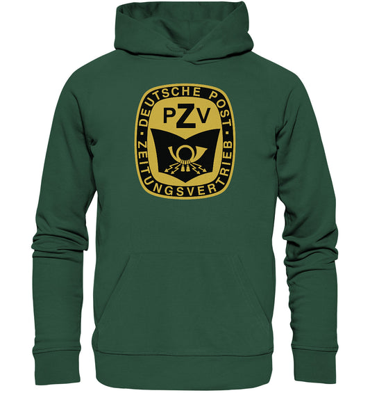 DDR Ostalgie Kapuze / Organic Hoodie Unisex • DDR - DEUTSCHE POST