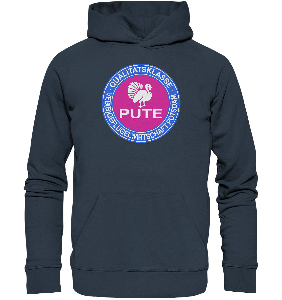 DDR Ostalgie Kapuze / Organic Hoodie Unisex • VEB GEFLÜGELWIRTSCHAFT POTSDAM
