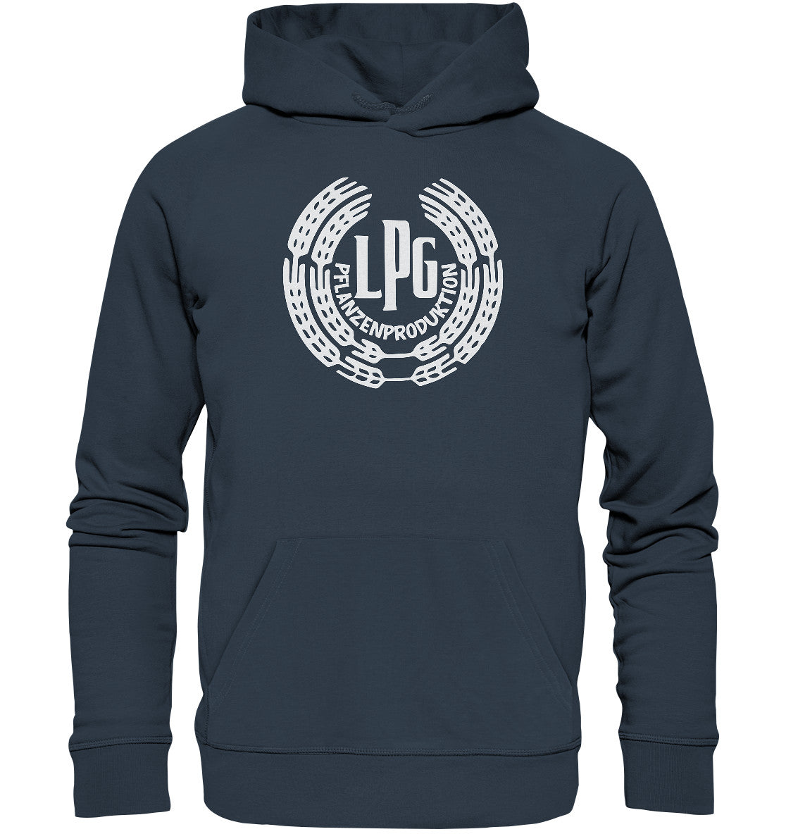 DDR Ostalgie Kapuze / Organic Hoodie Unisex • LPG PFLANZENPRODUKTION