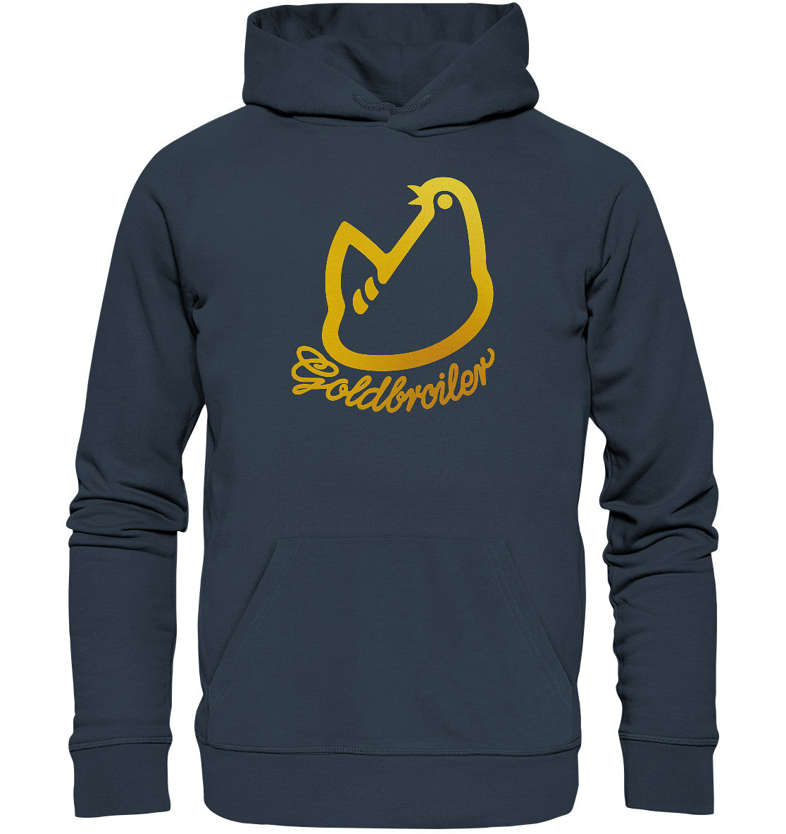 DDR Ostalgie Kapuze / Organic Hoodie Unisex • GOLDBROILER