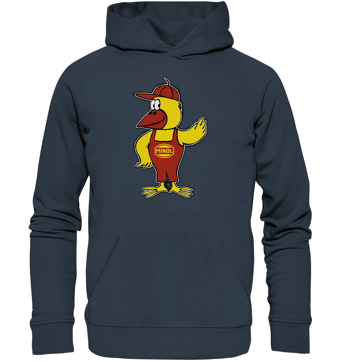 DDR Ostalgie Kapuze / Organic Hoodie Unisex • MINOL PIROL