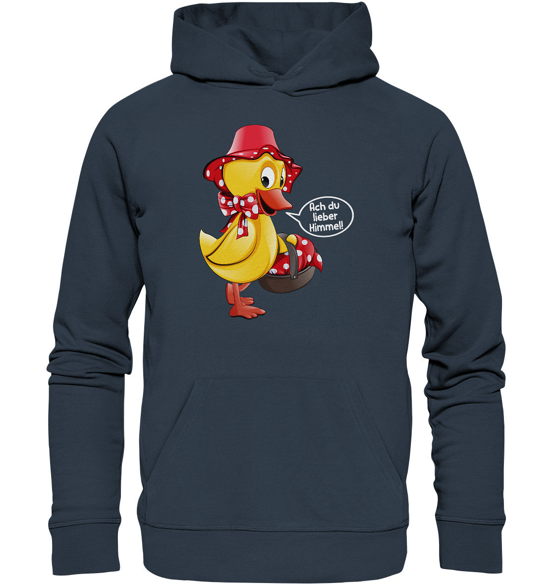 DDR Ostalgie Kapuze / Organic Hoodie Unisex • UNSER SANDMÄNNCHEN - SCHNATTERINCHEN - ACH DU LIEBER HIMMEL!