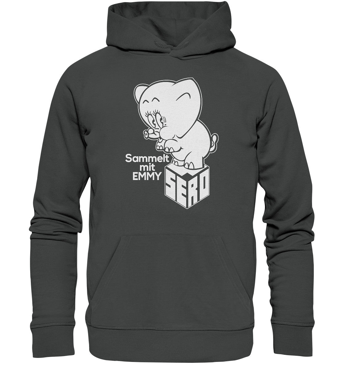 DDR Ostalgie Kapuze / Organic Hoodie Unisex • SERO - SAMMELT MIT EMMY - hell