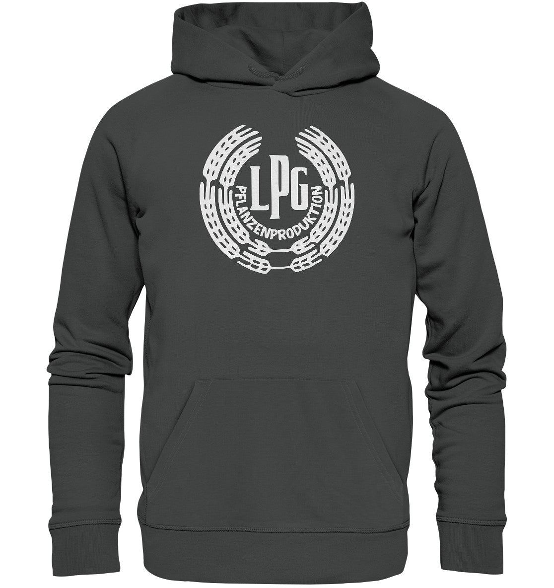 DDR Ostalgie Kapuze / Organic Hoodie Unisex • LPG PFLANZENPRODUKTION
