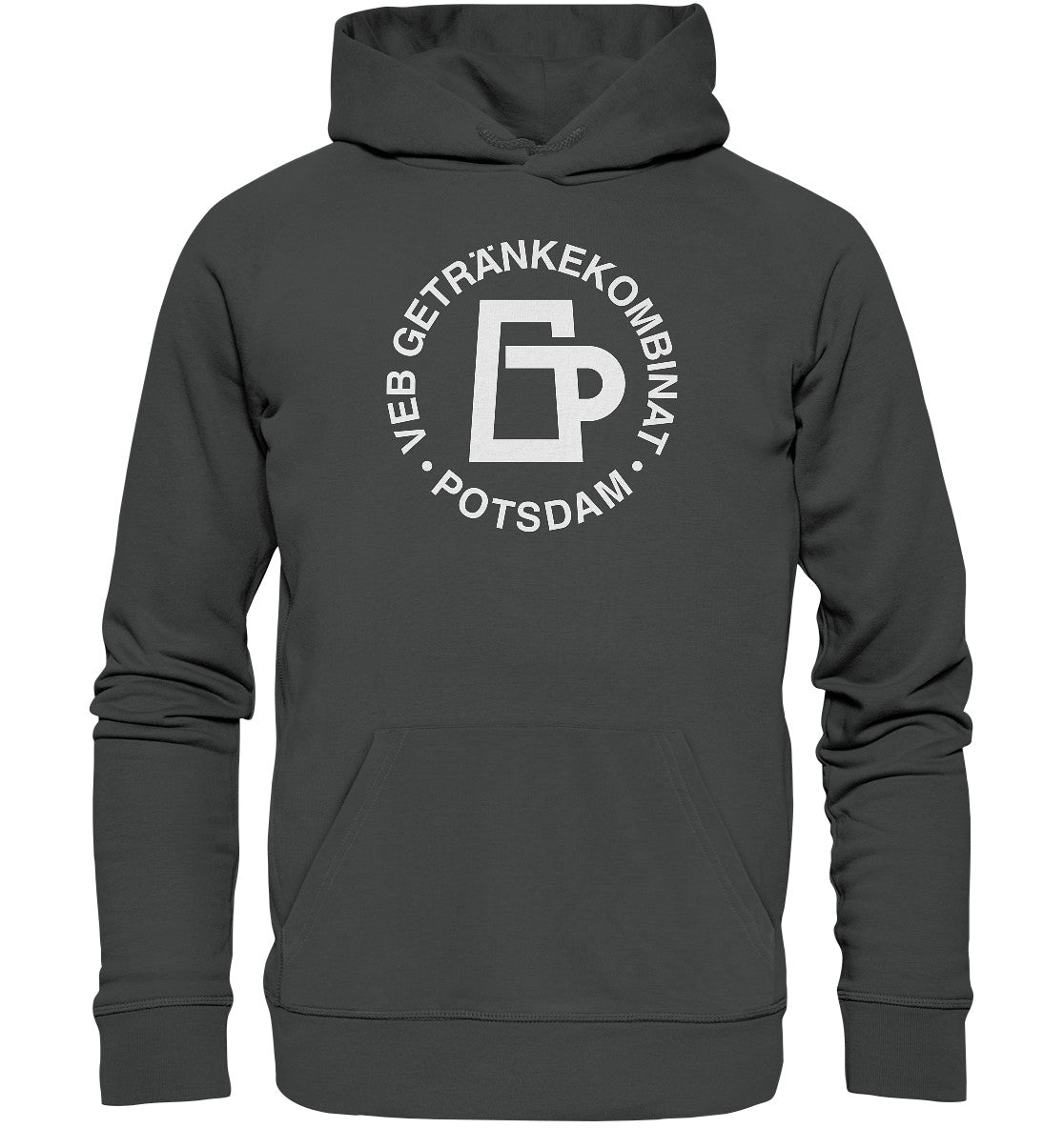 DDR Ostalgie Kapuze / Organic Hoodie Unisex • VEB GETRÄNKEKOMBINAT POTSDAM