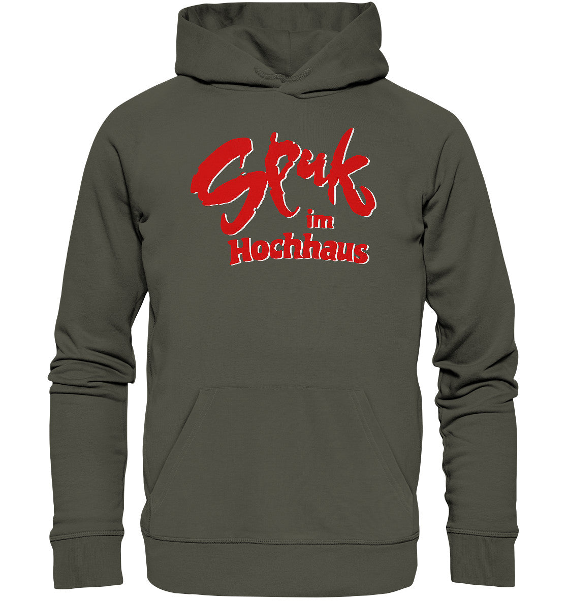 DDR Ostalgie Kapuze / Organic Hoodie Unisex • SPUK IM HOCHHAUS