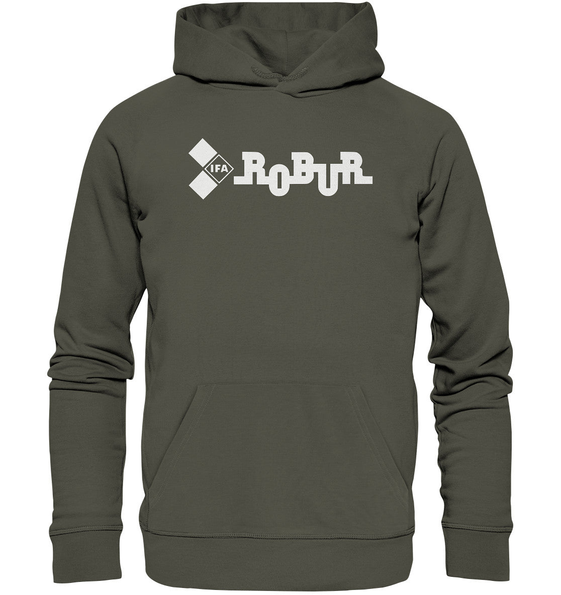 DDR Ostalgie Kapuze / Organic Hoodie Unisex • IFA ROBUR