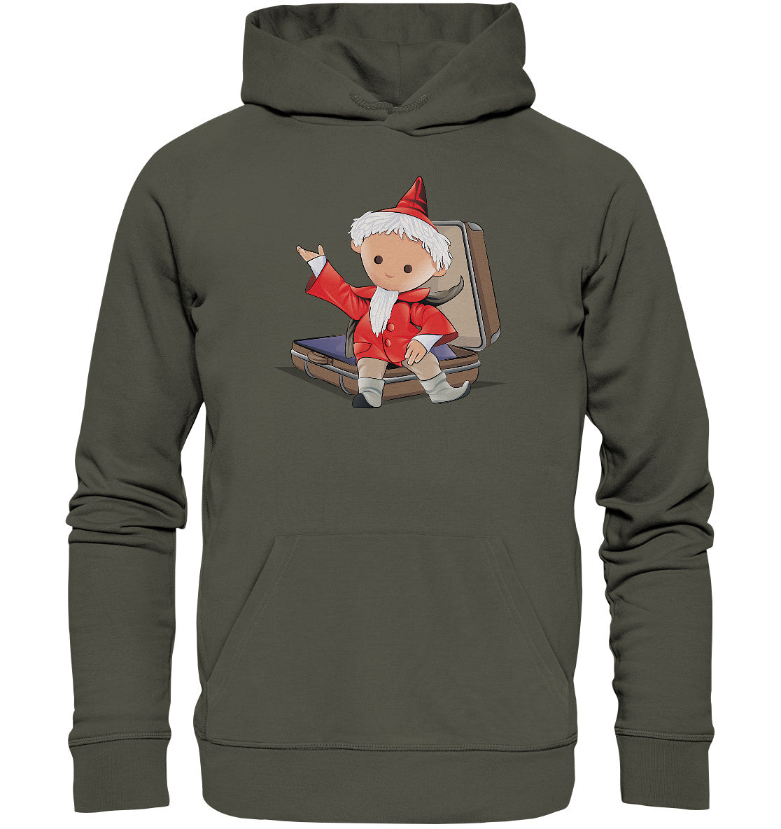 DDR Ostalgie Kapuze / Organic Hoodie Unisex • UNSER SANDMÄNNCHEN - AUF REISEN