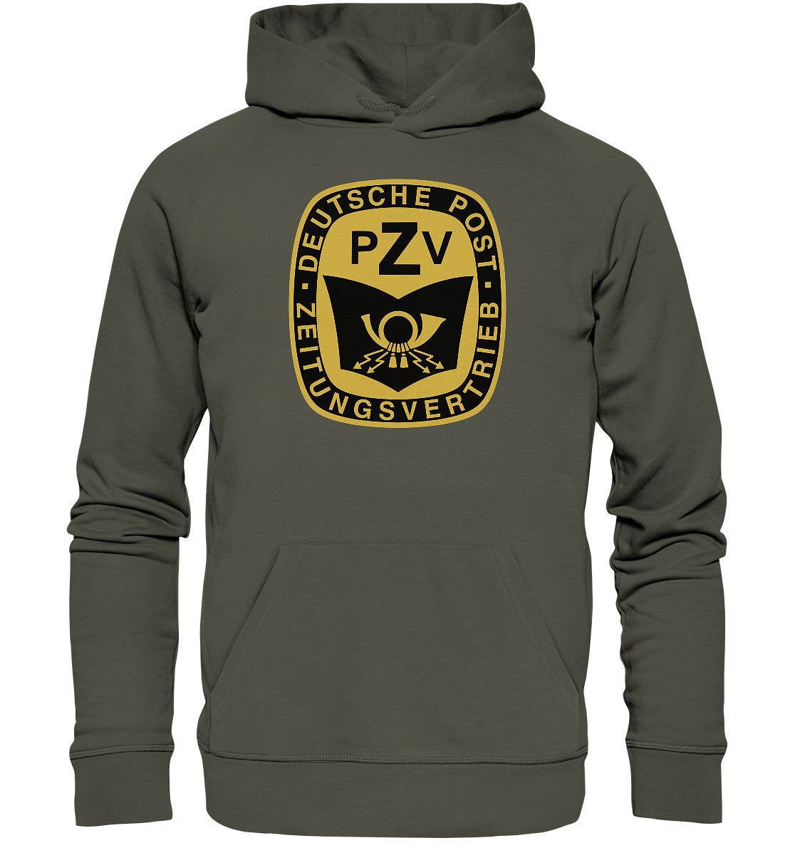 DDR Ostalgie Kapuze / Organic Hoodie Unisex • DDR - DEUTSCHE POST