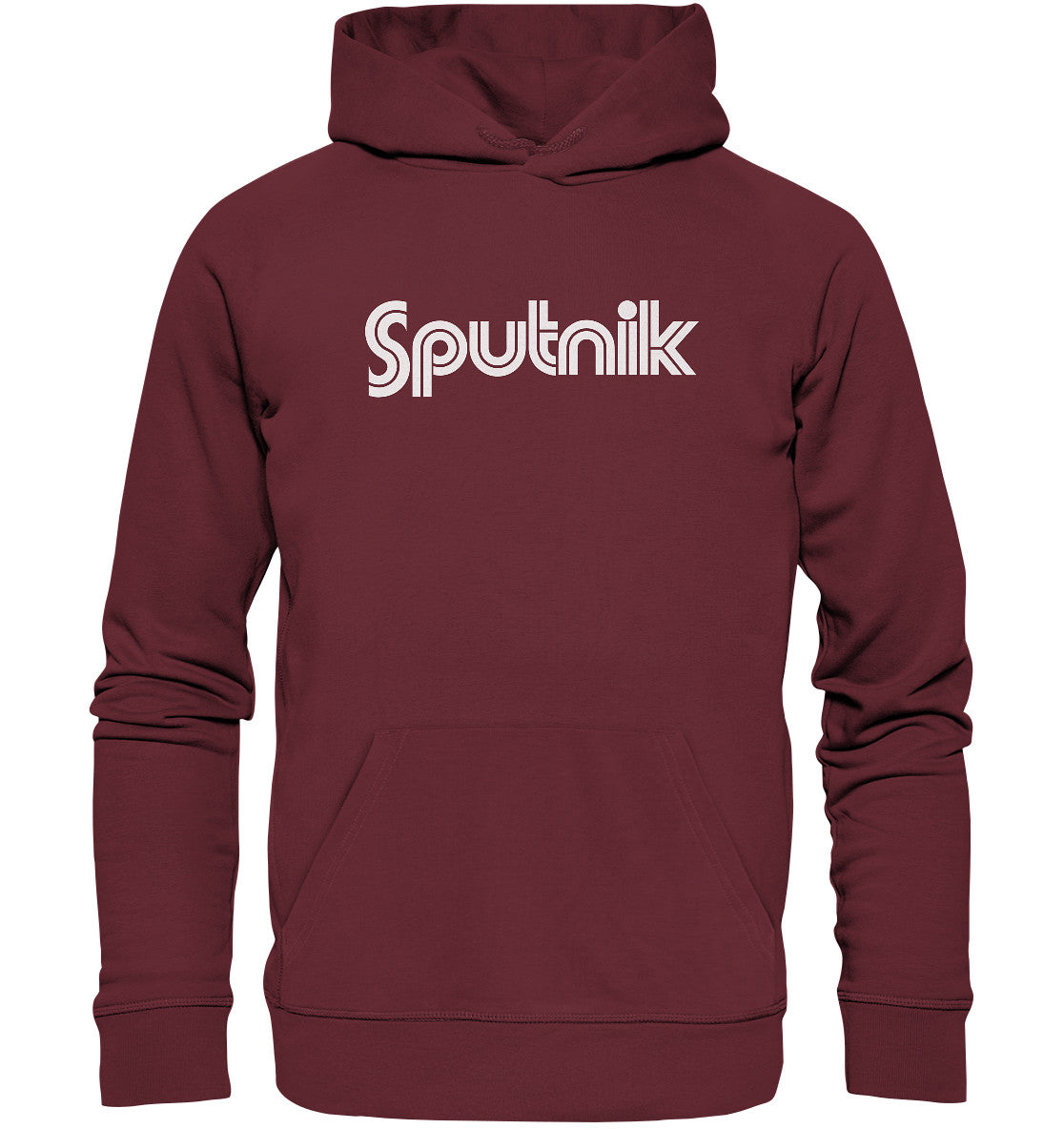 DDR Ostalgie Kapuze / Organic Hoodie Unisex • SPUTNIK MAGAZIN - monochrom