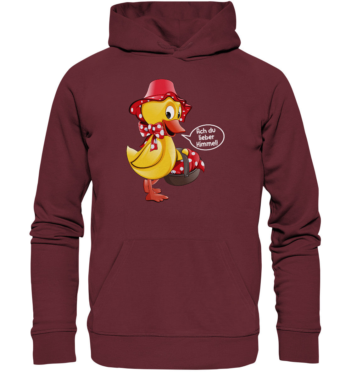 DDR Ostalgie Kapuze / Organic Hoodie Unisex • UNSER SANDMÄNNCHEN - SCHNATTERINCHEN - ACH DU LIEBER HIMMEL!