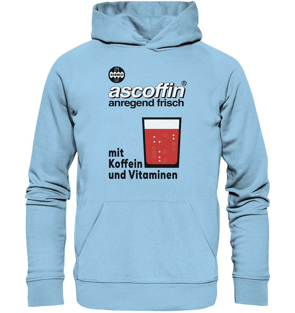 DDR Ostalgie Kapuze / Organic Hoodie Unisex • GERMED ASCOFFIN