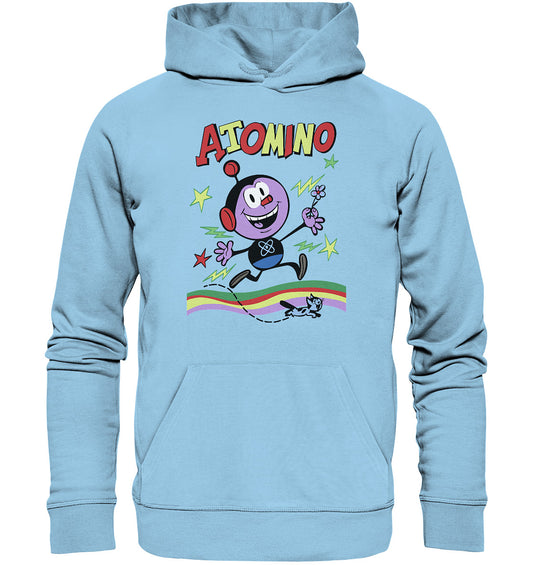 DDR Ostalgie Kapuze / Organic Hoodie Unisex • ATOMINO
