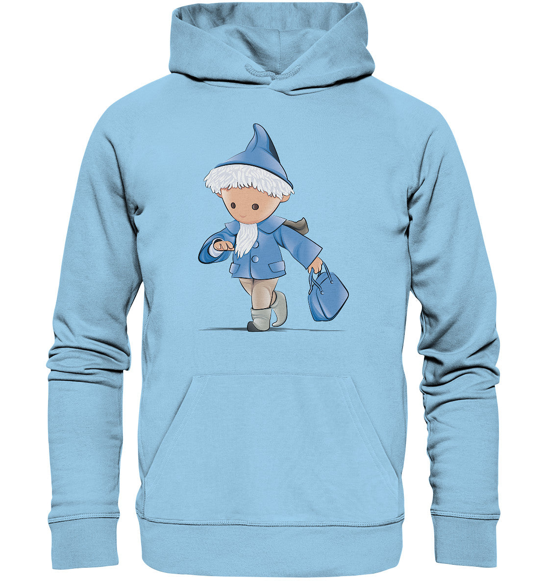 DDR Ostalgie Kapuze / Organic Hoodie Unisex • UNSER SANDMÄNNCHEN - TEMPO! TEMPO!