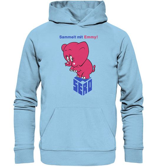 DDR Ostalgie Kapuze / Organic Hoodie Unisex • SERO - SAMMELT MIT EMMY!