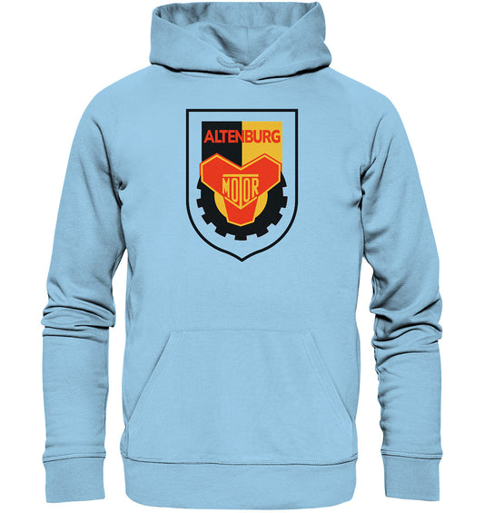 DDR Ostalgie Kapuze / Organic Hoodie Unisex • MOTOR ALTENBURG