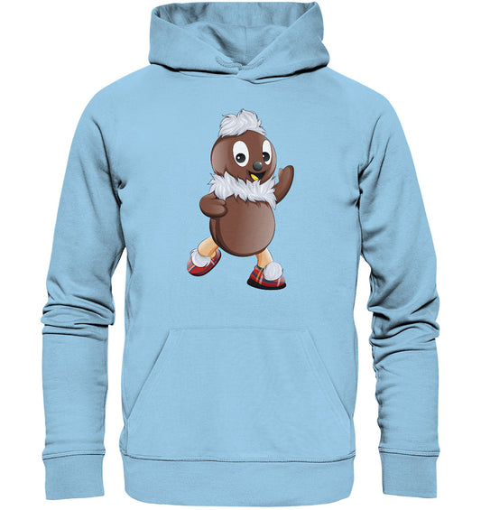 DDR Ostalgie Kapuze / Organic Hoodie Unisex • UNSER SANDMÄNNCHEN - PITTI IST DER ALLERBESTE!