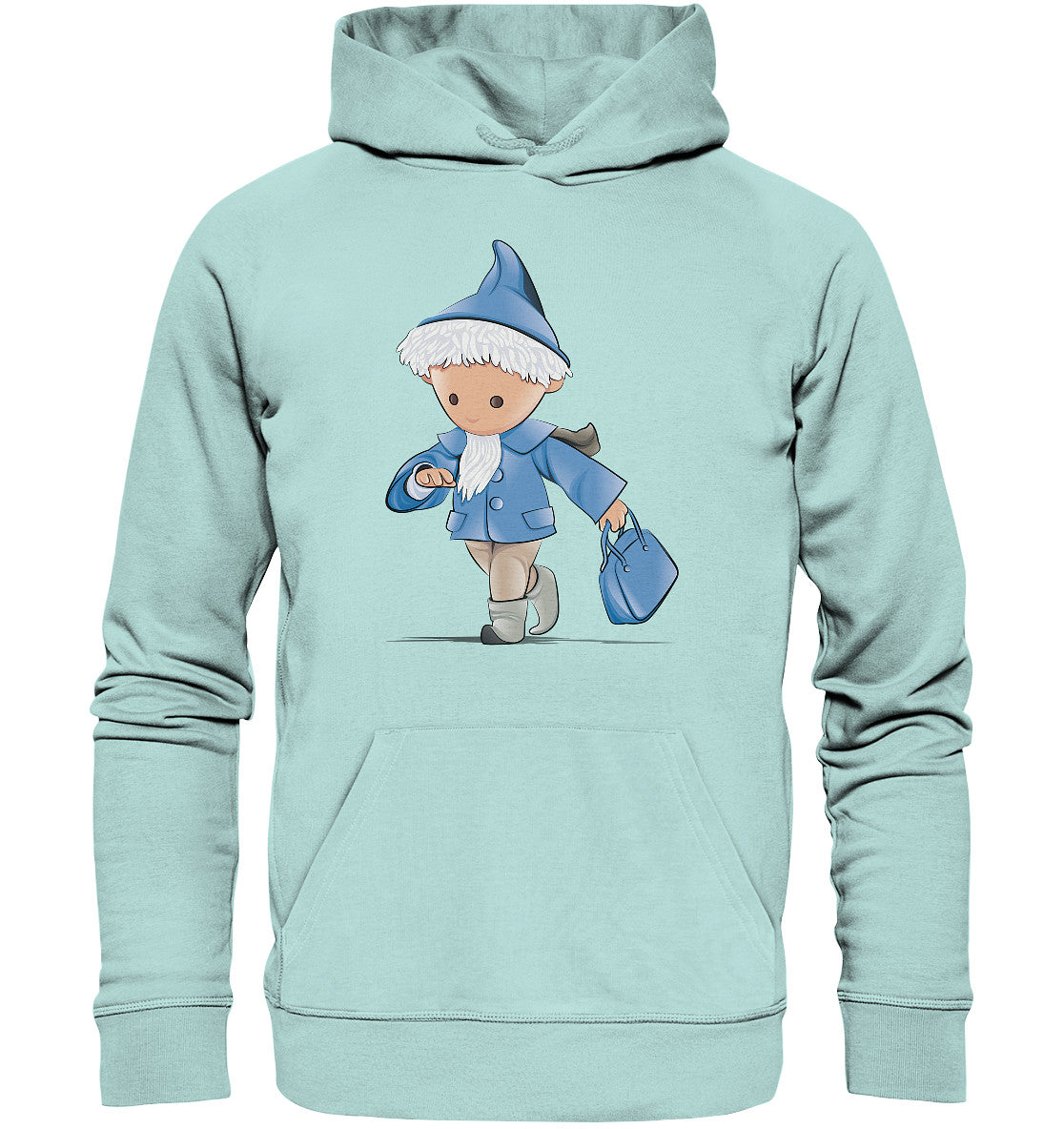 DDR Ostalgie Kapuze / Organic Hoodie Unisex • UNSER SANDMÄNNCHEN - TEMPO! TEMPO!