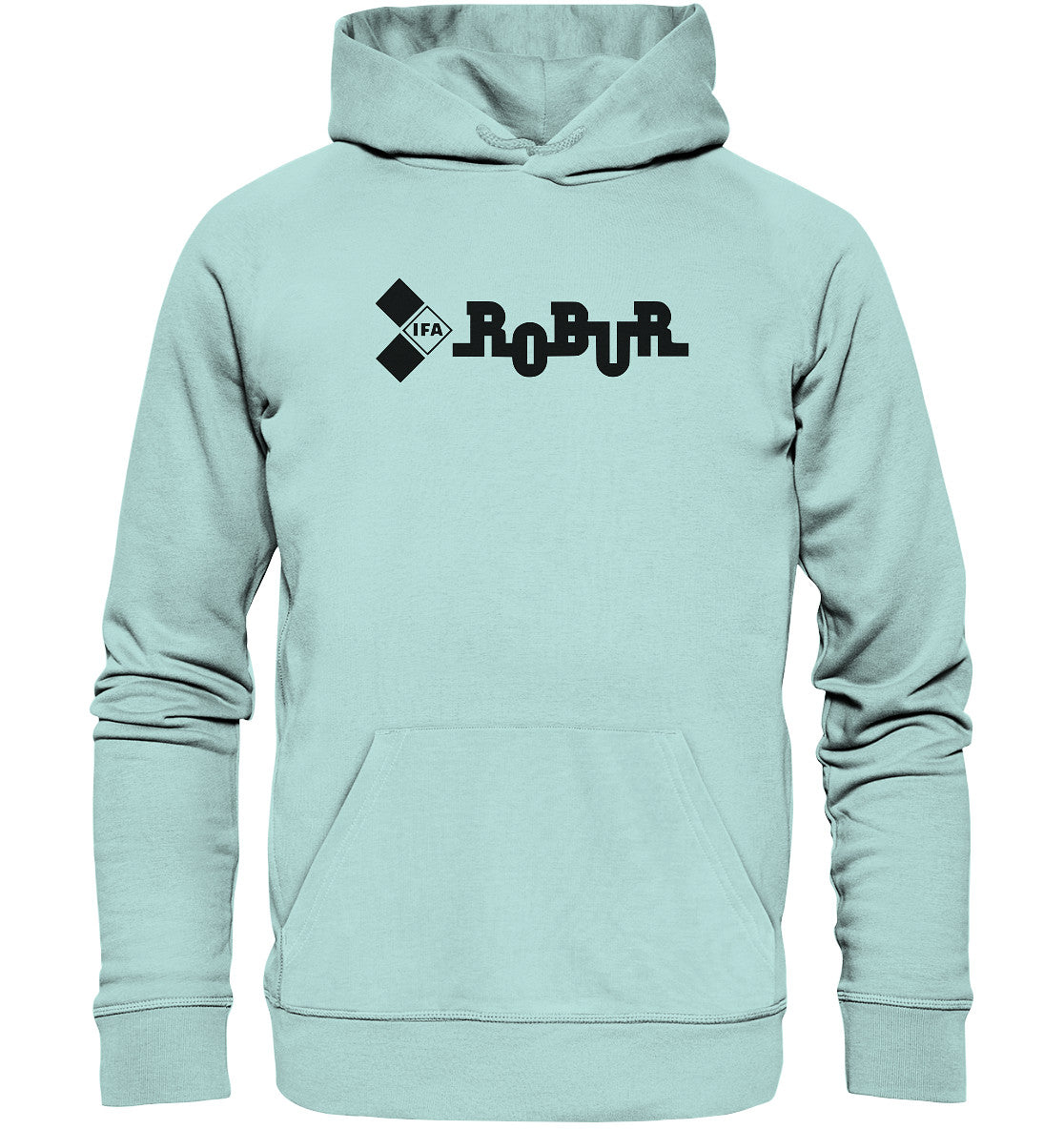 DDR Ostalgie Kapuze / Organic Hoodie Unisex • IFA ROBUR - hell