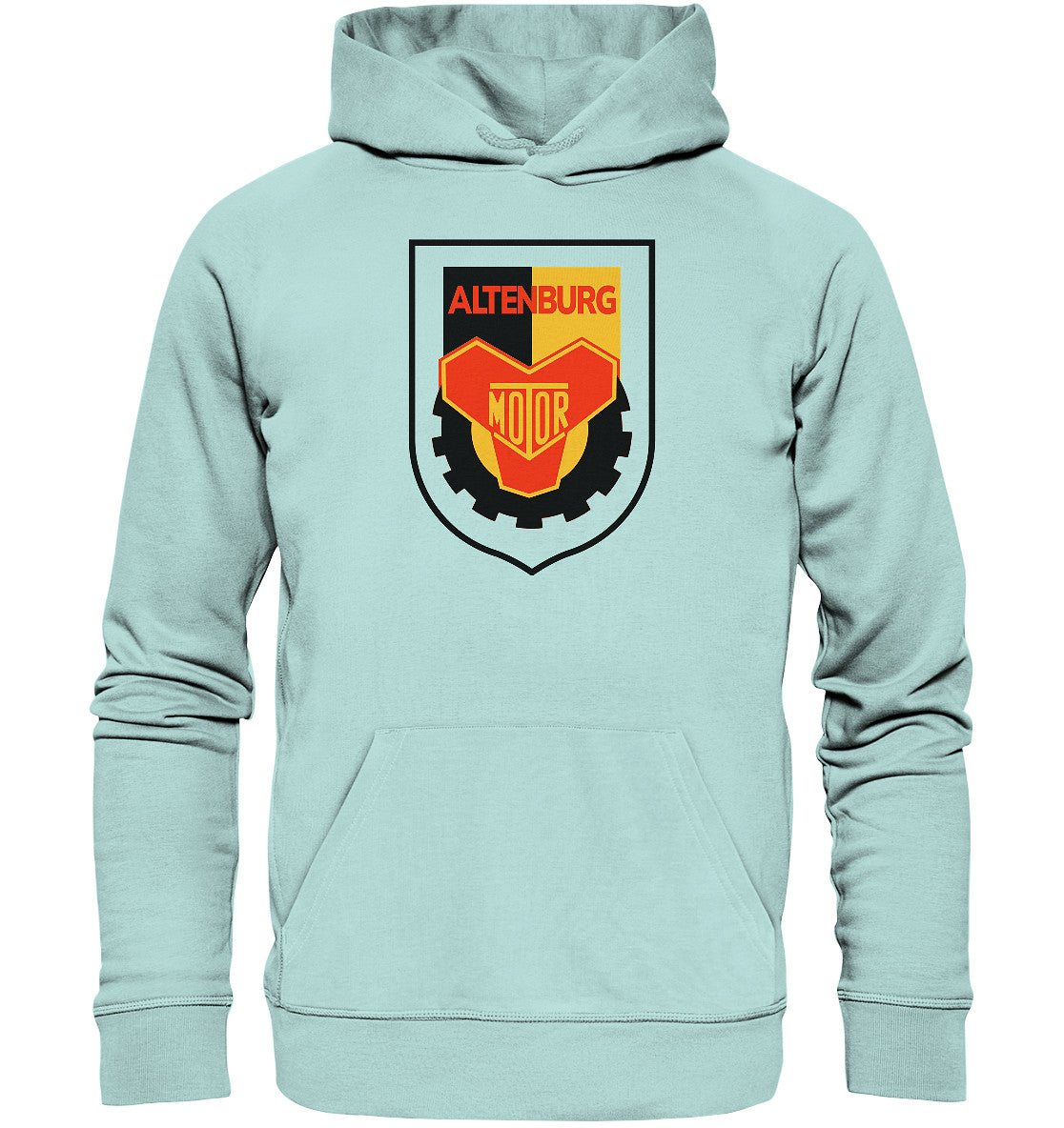 DDR Ostalgie Kapuze / Organic Hoodie Unisex • MOTOR ALTENBURG