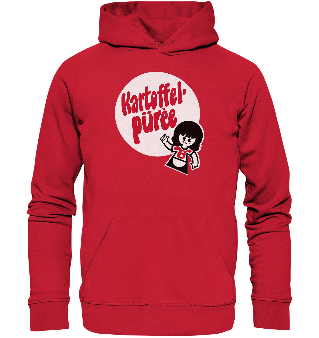 DDR Ostalgie Kapuze / Organic Hoodie Unisex • KARTOFFELPÜREE - VEB KARTOFFELVEREDLUNGSWERK HAGENOW