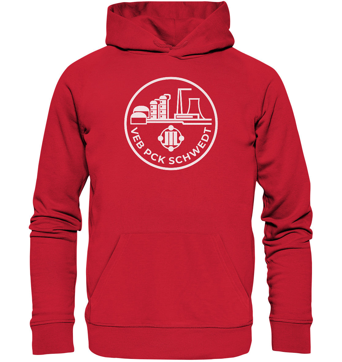 DDR Ostalgie Kapuze / Organic Hoodie Unisex • VEB PCK SCHWEDT