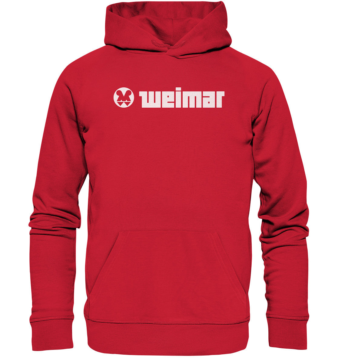 DDR Ostalgie Kapuze / Organic Hoodie Unisex • VEB WEIMAR-WERK