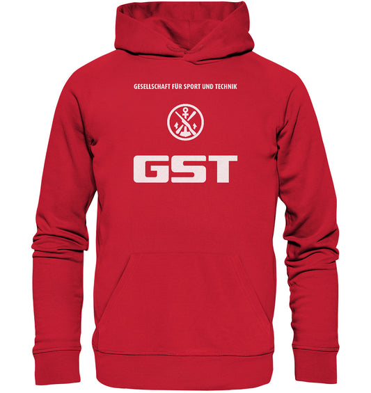 DDR Ostalgie Kapuze / Organic Hoodie Unisex • GST - GESELLSCHAFT FÜR SPORT UND TECHNIK