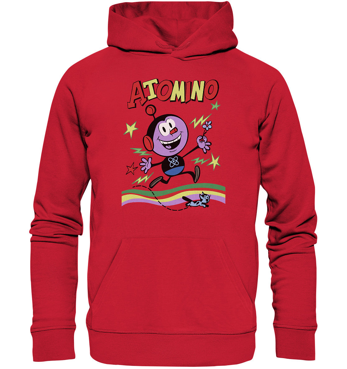DDR Ostalgie Kapuze / Organic Hoodie Unisex • ATOMINO