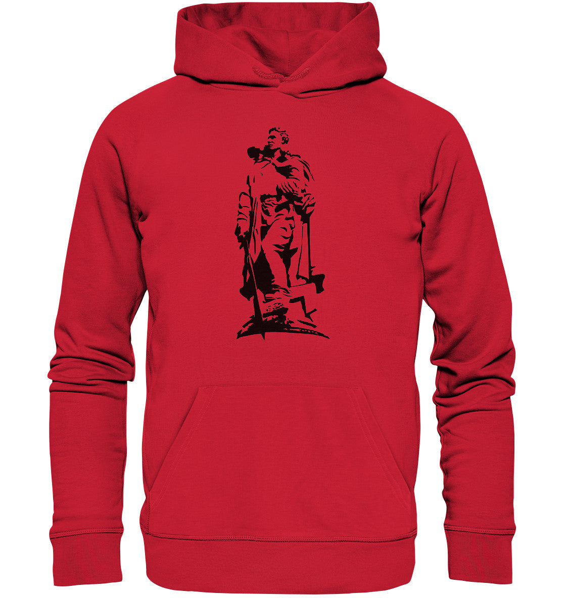 DDR Ostalgie Kapuze / Organic Hoodie Unisex • DEUTSCH-SOWJETISCHES EHRENMAL BERLIN-TREPTOW