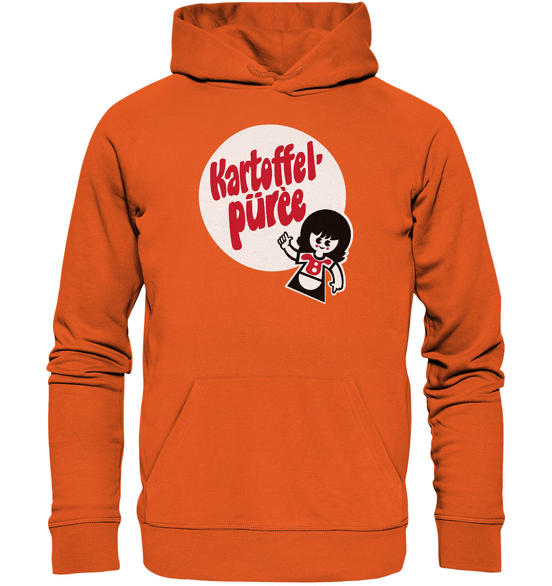 DDR Ostalgie Kapuze / Organic Hoodie Unisex • KARTOFFELPÜREE - VEB KARTOFFELVEREDLUNGSWERK HAGENOW
