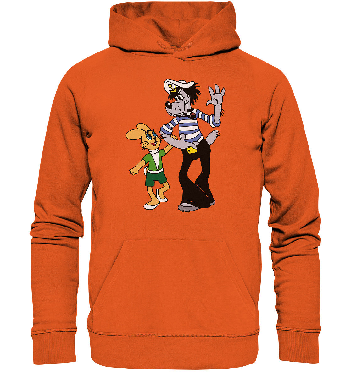 DDR Ostalgie Kapuze / Organic Hoodie Unisex • NU PAGADI - HASE & WOLF