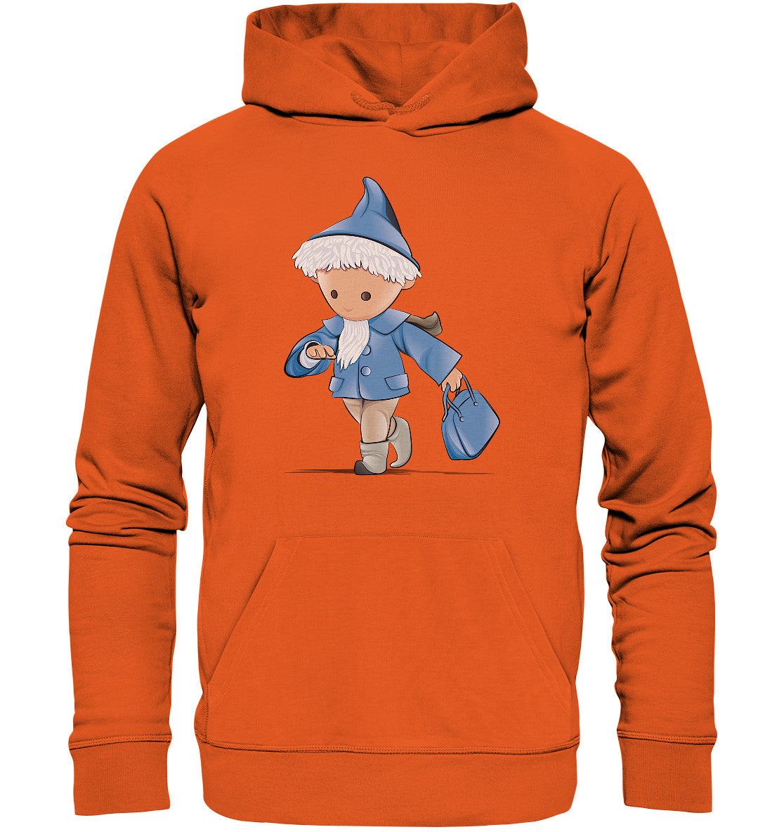 DDR Ostalgie Kapuze / Organic Hoodie Unisex • UNSER SANDMÄNNCHEN - TEMPO! TEMPO!