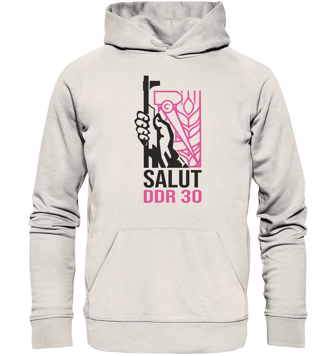 DDR Ostalgie Kapuze / Organic Hoodie Unisex • DDR: 30 JAHRE NVA
