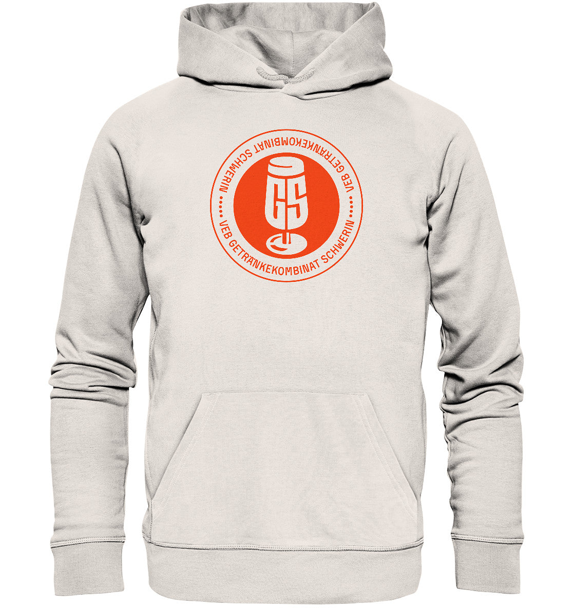 DDR Ostalgie Kapuze / Organic Hoodie Unisex • VEB GETRÄNKEKOMBINAT SCHWERIN