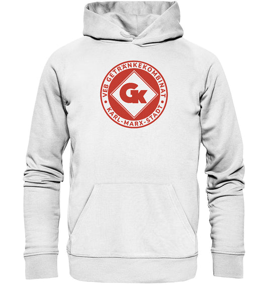 DDR Ostalgie Kapuze / Organic Hoodie Unisex • VEB GETRÄNKEKOMBINAT KARL-MARX-STADT
