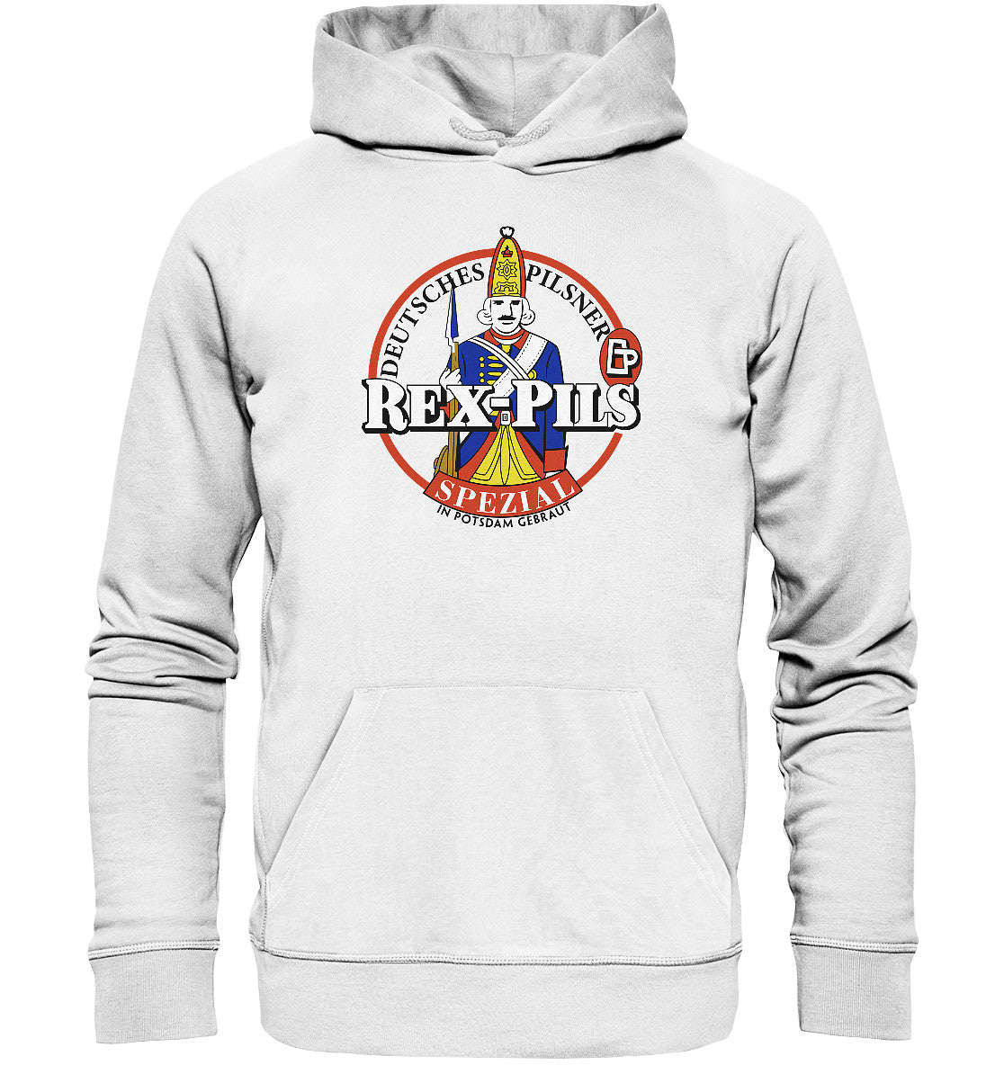 DDR Ostalgie Kapuze / Organic Hoodie Unisex • REX PILS POTSDAM