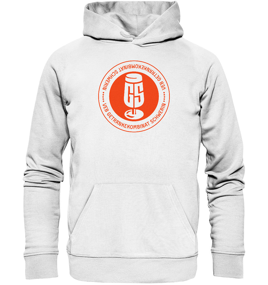 DDR Ostalgie Kapuze / Organic Hoodie Unisex • VEB GETRÄNKEKOMBINAT SCHWERIN