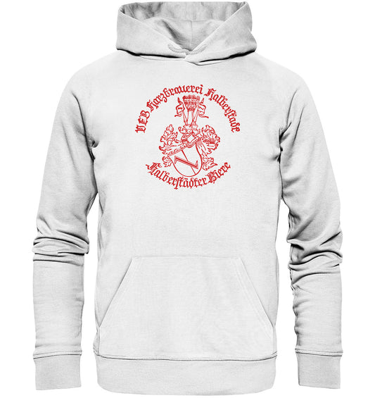 DDR Ostalgie Kapuze / Organic Hoodie Unisex • HALBERSTÄDTER BIERE