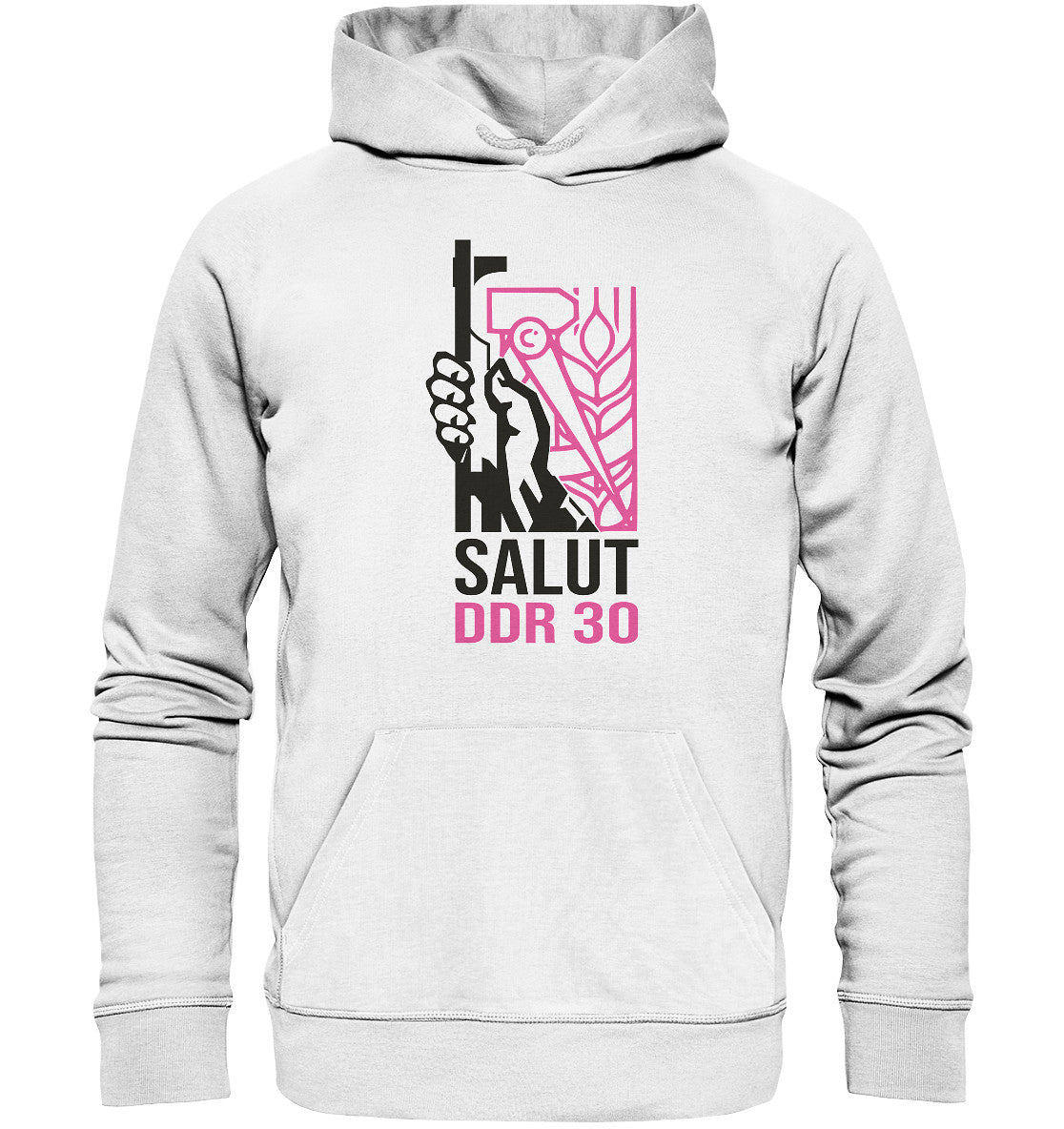 DDR Ostalgie Kapuze / Organic Hoodie Unisex • DDR: 30 JAHRE NVA