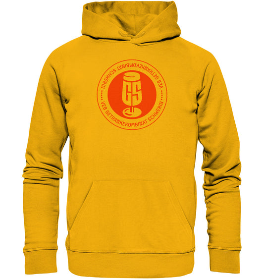 DDR Ostalgie Kapuze / Organic Hoodie Unisex • VEB GETRÄNKEKOMBINAT SCHWERIN