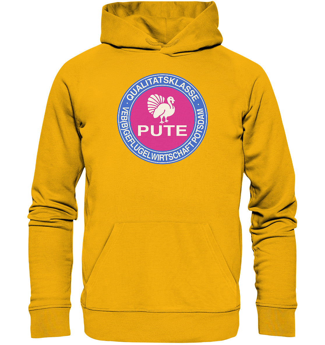 DDR Ostalgie Kapuze / Organic Hoodie Unisex • VEB GEFLÜGELWIRTSCHAFT POTSDAM