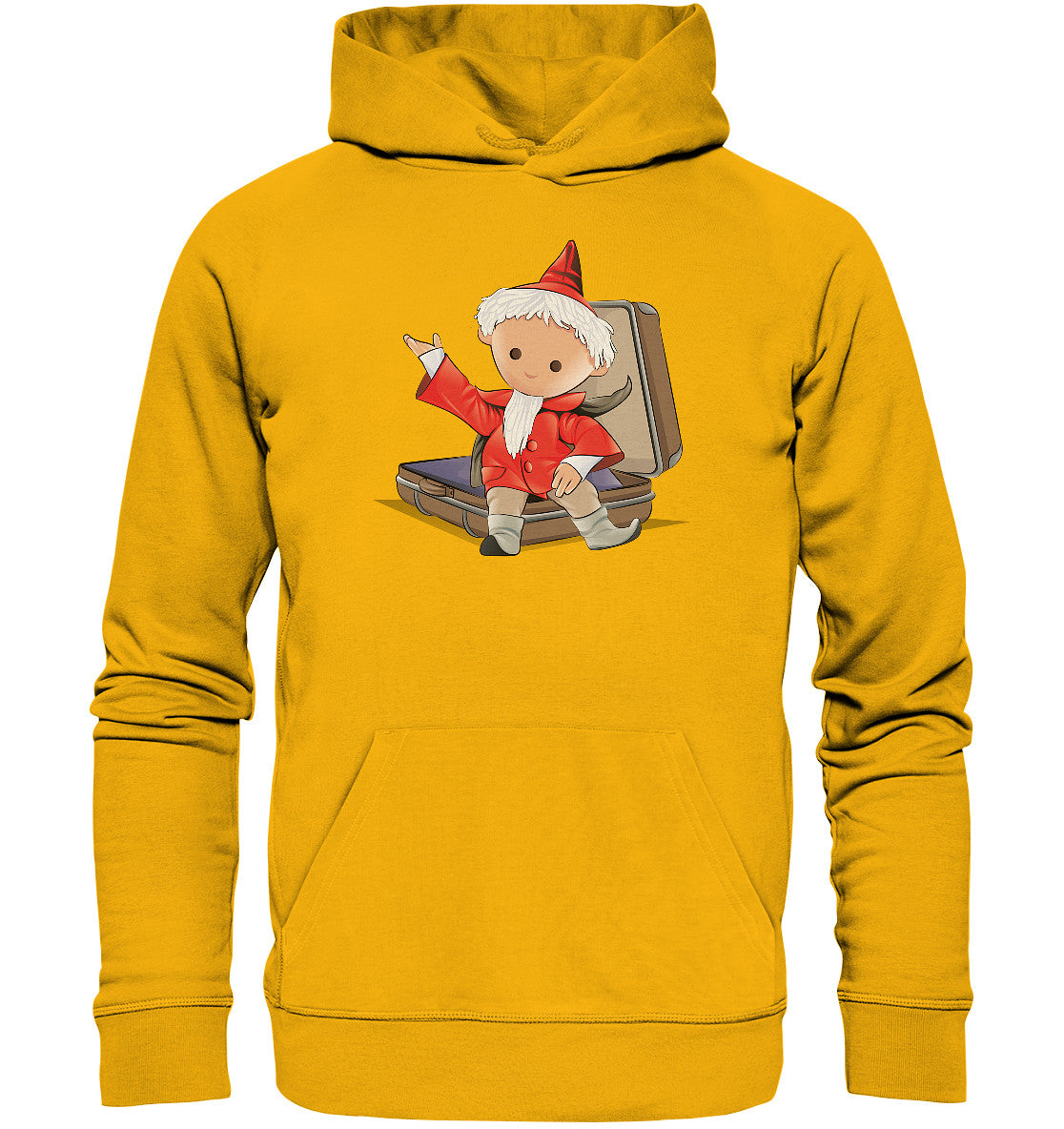 DDR Ostalgie Kapuze / Organic Hoodie Unisex • UNSER SANDMÄNNCHEN - AUF REISEN
