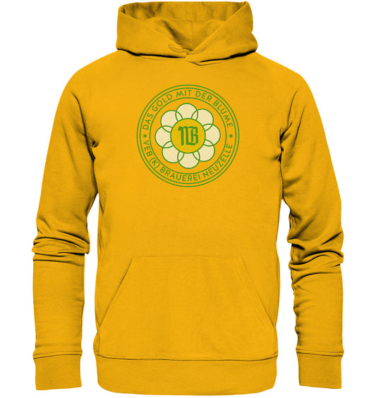 DDR Ostalgie Kapuze / Organic Hoodie Unisex • VEB BRAUEREI NEUZELLE